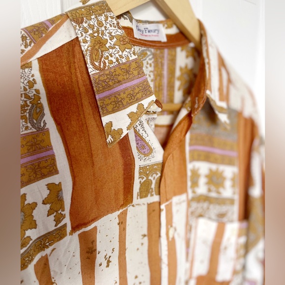 Vintage Guy Fleury short sleeve Button down shirt - Picture 4 of 7